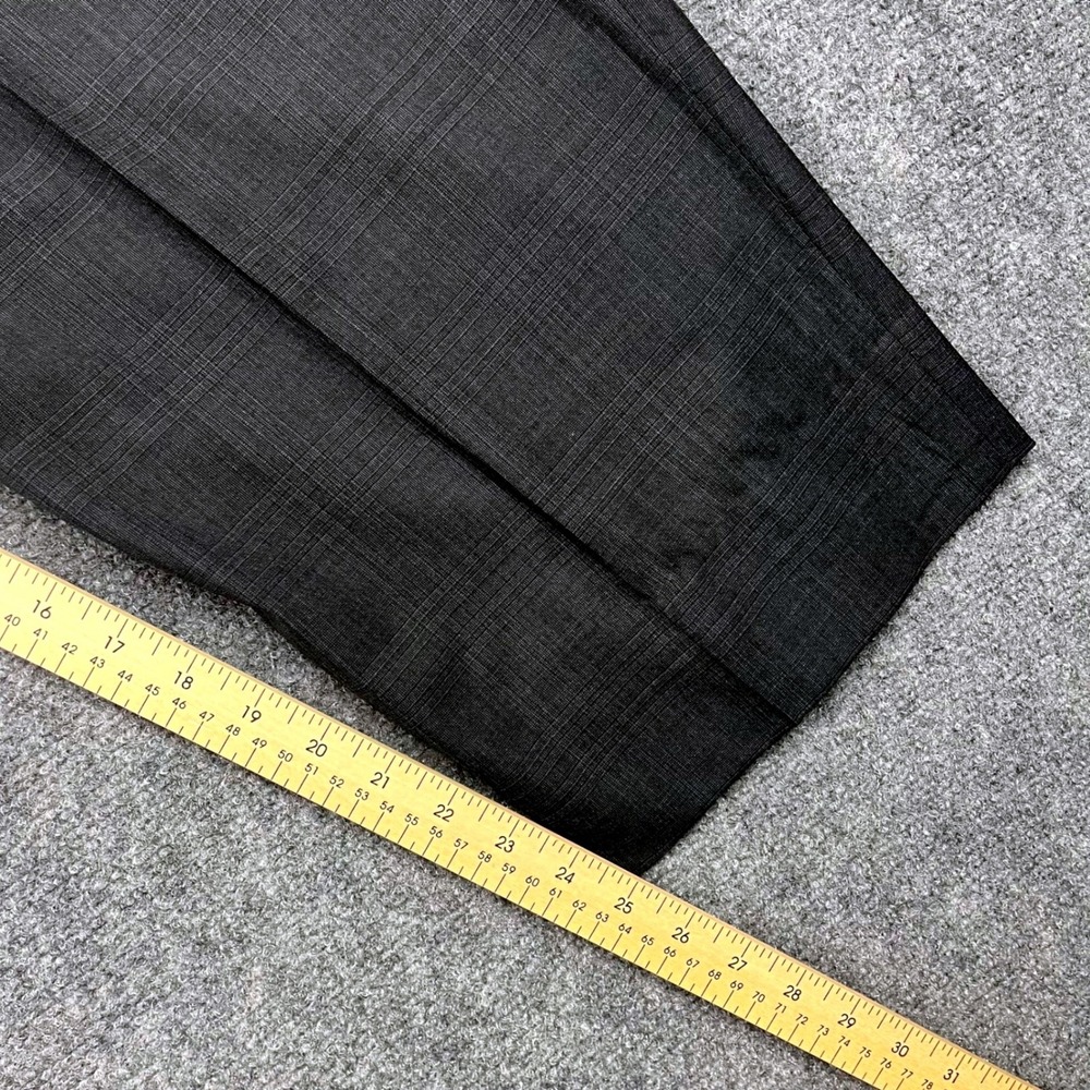 Jos A Bank Grey Glen Plaid Lanificio T.G. Di Fabio 130's 2 Piece Suit 50r 46x25 - Picture 15 of 16